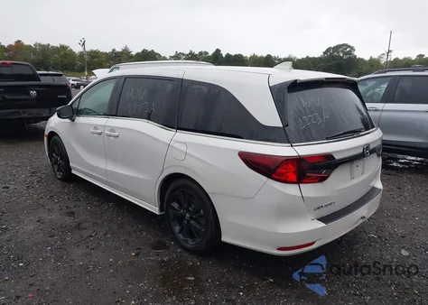 2023 Honda Odyssey Sport from USA, damaged, VIN 5FNRL6H7XPB015684